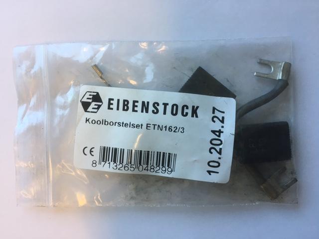 Set koolborstels voor ETN 162/3 op voorraad